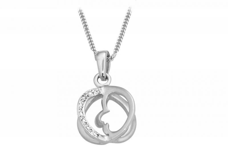 Pırlanta Kolye 18 Ayar p000218 Melis Gold