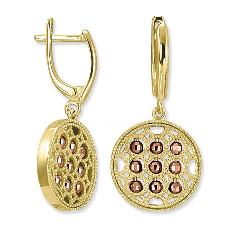 Myra Gold 14 Ayar Altın Fantazi Küpe