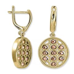 Myra Gold 14 Ayar Altın Fantazi Küpe
