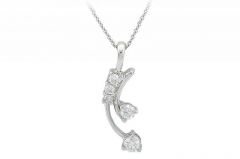 Pırlanta Kolye 18 Ayar P000327 Melis Gold
