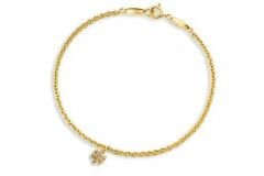 Altın Kartaneli Charm Bileklik ZB000087 Melis Gold