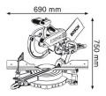 BOSCH GCM12SD GÖNYE KESME