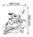 BOSCH GCM10SD GÖNYE KESME