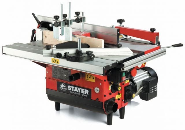 STAYER COMBİ 160 AHŞAP İŞLEME MAKİNESİ 6 FONKSİYONLU