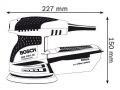 BOSCH GEX125-1AE EKSANTRİK ZIMPARA