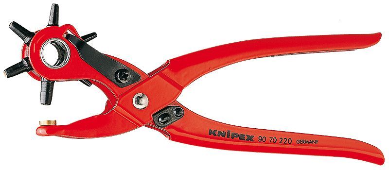 KNIPEX 9070220 DÖNER KAFALI DELİK AÇMA PENSİ (220 MM)