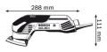 BOSCH GDA280E ÜÇGEN ZIMPARA