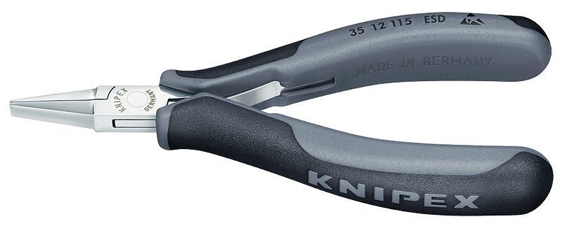 KNIPEX 3512 ESD ELEKTRONİKÇİ KARGABURUN (115 MM)