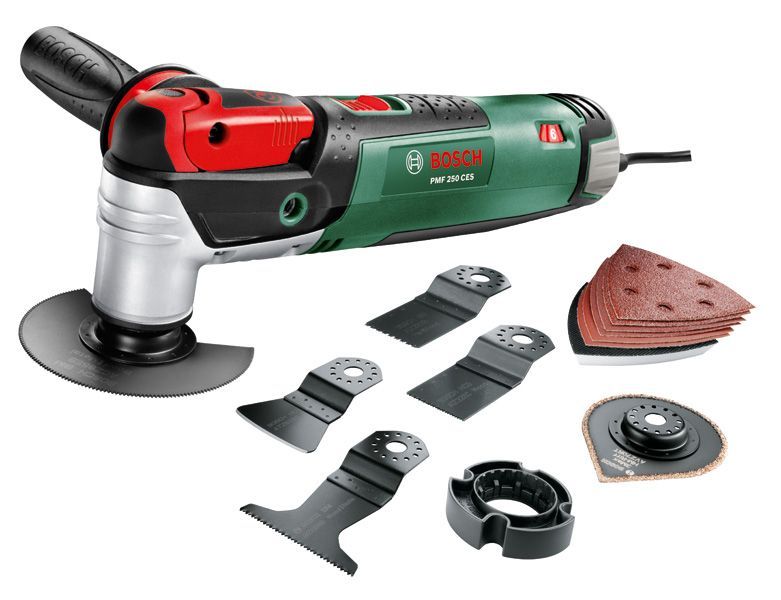 BOSCH PMF 250 CES Set ÇOK FONKSİYONLU ZIMPARA