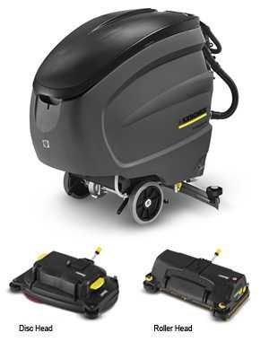 KARCHER B 80W AKÜLÜ ARKADAN İTMELİ ZEMİN TEMİZLEME MAKİNESİ