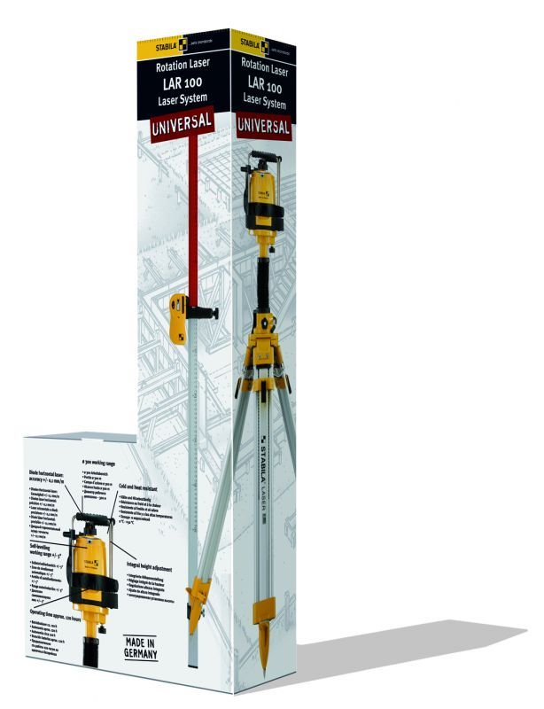 STABILA 15321 UNİVERSAL SET LAR 100 LAZER ÖLÇÜM CİHAZI