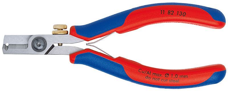 KNIPEX 1182130 ELEKTRONİKÇİ KABLO SIYIRMA (130 MM)