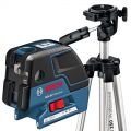 BOSCH GCL 25+BS 150 TRİPOD ÇAPRAZ ÇİZGİ 5 NOKTALI NOKTASAL HİZALAMA LAZERİ