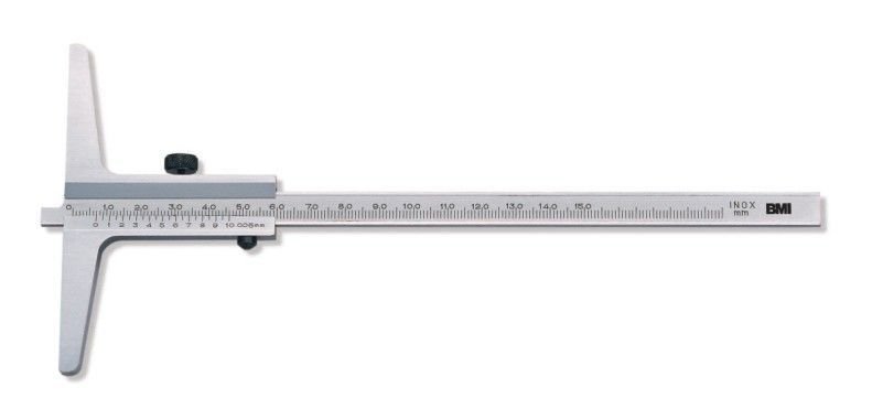 BMI 763200 MEKANİK DERİNLİK ÖLÇÜM KUMPASI (200 MM)