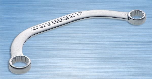 İZELTAŞ 0531041214 YILDIZ İKİ AĞIZ YARIM AY ANAHTAR SAE (1/2''x9/16'')