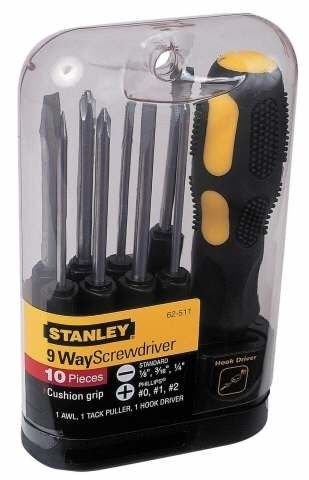 STANLEY 0-62-511 10 PARÇA TORNAVİDA TAKIMI