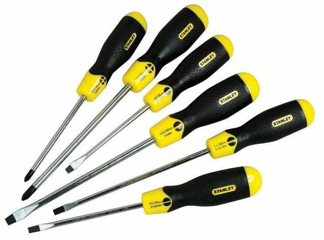STANLEY 0-65-007 CUSHION GRIP 6 PARÇA TORNAVİDA TAKIMI
