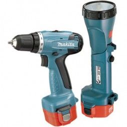 MAKITA 8271DWPLE GENEL MAKSATLI AKÜLÜ MATKAP / VİDALAMA (DARBELİ MATKAP + FENER SETİ)