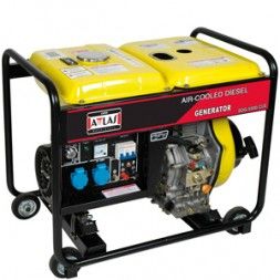 ATTLAS SDG5500CLE MONOFAZE DİZEL JENERATÖR - 4800 W