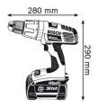 BOSCH GSB36V-LI AKÜLÜ DARBELİ VİDALAMA
