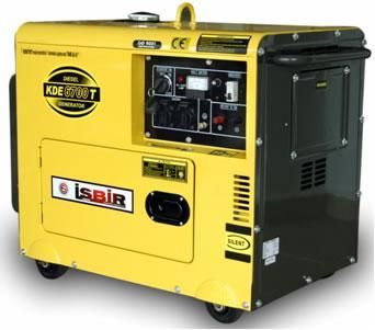 İŞBİR KDE6700T DİZEL JENERATÖR - 6.5 KVA