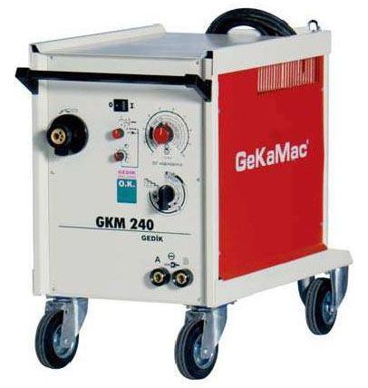 GEDİK WELDING GKM240 KOMPAKT GAZALTI KAYNAK MAKİNESİ (HAVA SOĞUTMALI)