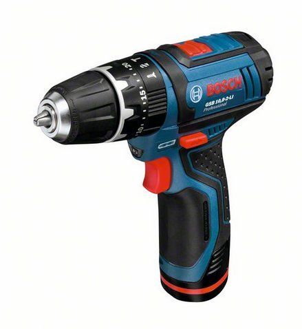 BOSCH GSB 10,8-2 V-LI AKÜLÜ DARBELİ DELME/VİDALAMA