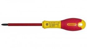 STANLEY 0-65-415 PH1 100 MM PHILIPS İZOLELİ TORNAVİDA (FAT MAX)