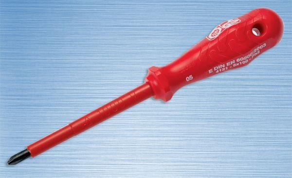 İZELTAŞ 4121186100 SÜNGÜSÜ İZOLELİ YILDIZ UÇLU TORNAVİDA (6x100 MM)