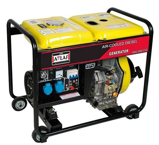 ATTLAS SDG 5000 CLET DİZEL JENERATÖR (TRİFAZE)