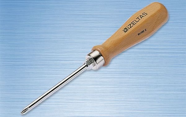 İZELTAŞ 4611186100 AĞAÇ SAPLI SOMUNLU YILDIZ UÇLU TORNAVİDA (6x100 MM)
