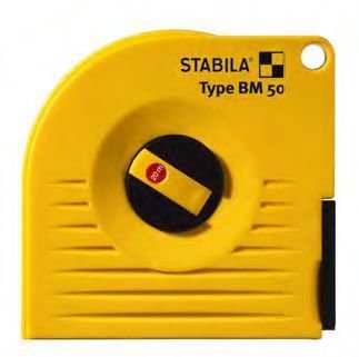 STABILA 9313 ŞERİT METRE TİP BM 50 P (POLİAMİD KAPLAMA) 20 M