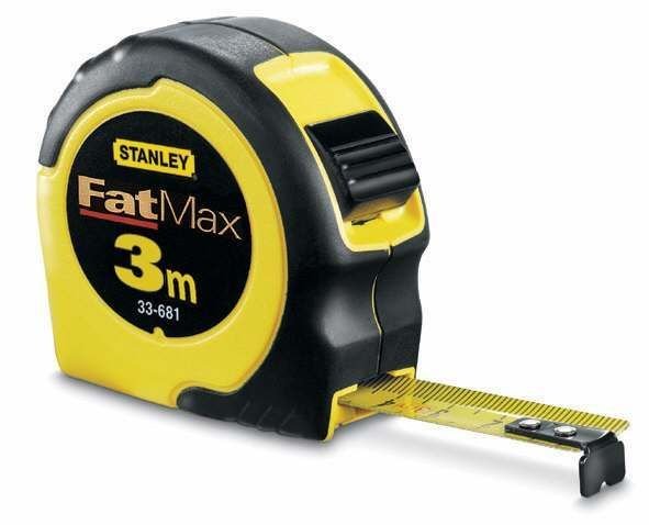 STANLEY 2-33-681 FATMAX METRE 3m x 16mm