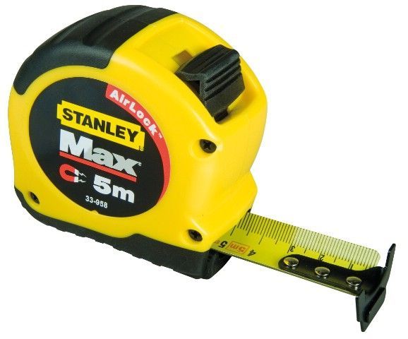 STANLEY 0-33-958 MANYETİK METRE 5m x 28mm