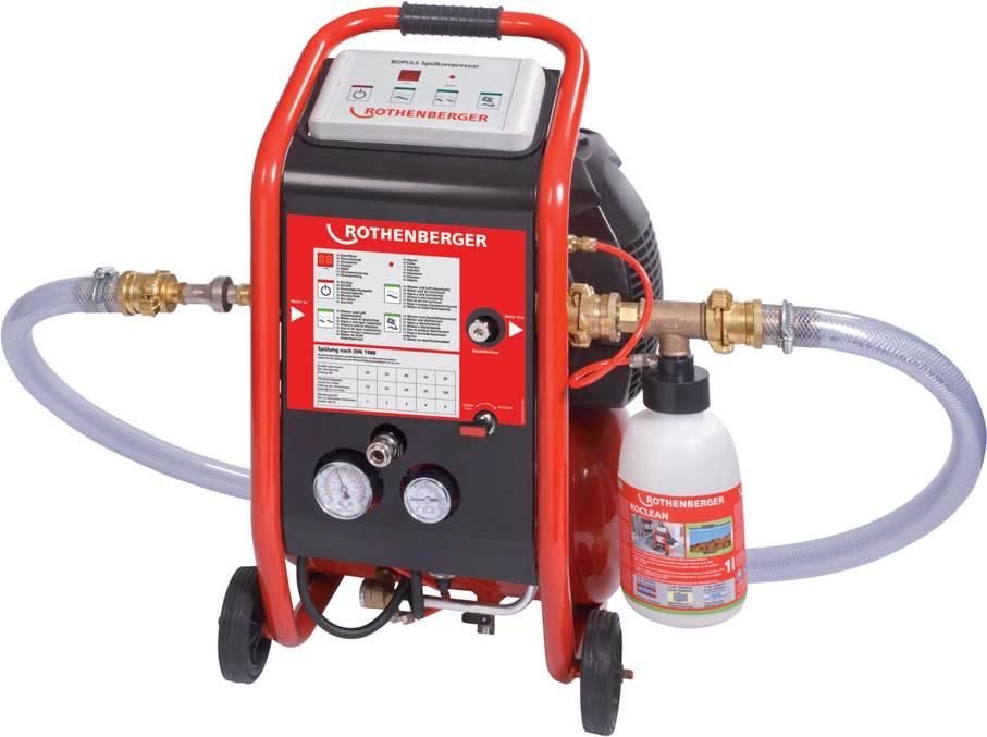 ROTHENBERGER 1099949 ROPULS TESİSAT YIKAMA MAKİNESİ TAM SET