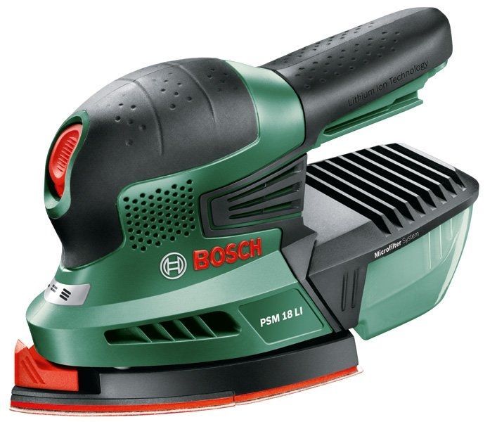 BOSCH PSM18LI AKÜLÜ ZIMPARA MAKİNASI (TEK MAKİNA)