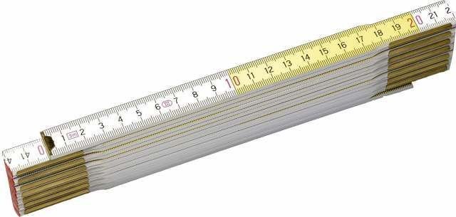 STANLEY 0-35-458 AHŞAP KIRMA METRE 2m x 17mm