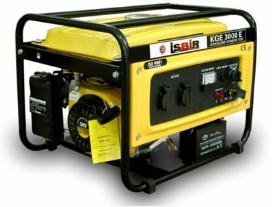 İŞBİR KGE3000E BENZİNLİ JENERATÖR - 3.0 KVA