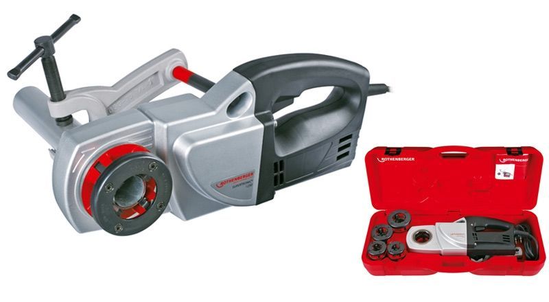 ROTHENBERGER 71450 SUPERTRONIC 1250 SET ELEKTRİKLİ - DİŞ AÇMA MAKİNESİ 1/2 - 1.1/4''