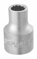 STANLEY 1-13-845 3/8 INC 12 KÖŞELİ STANDART LOKMA 22 MM