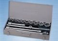 İZELTAŞ 1119006114 3/4 INCH ALTI KÖŞE LOKMA ANAHTAR TAKIMI 14 PARÇA