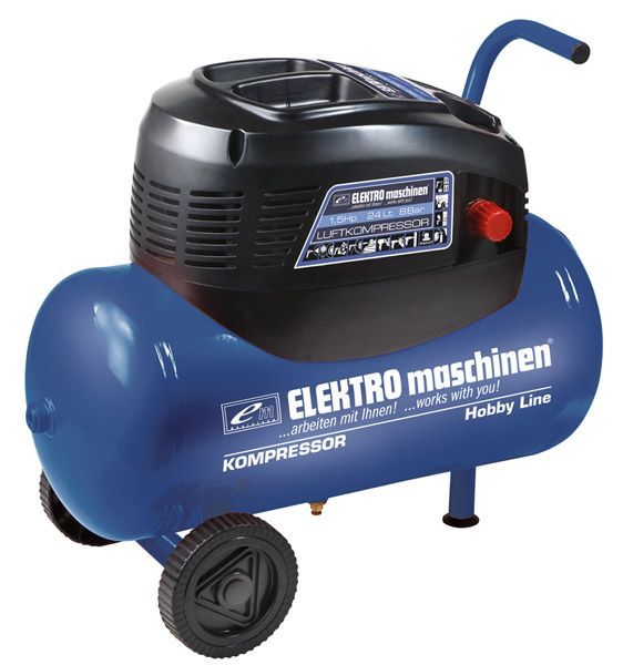 ELEKTRO MASCHINEN E 200/8/24 HOBBY LİNE HAVA KOMPRESÖRÜ-MONOFAZE