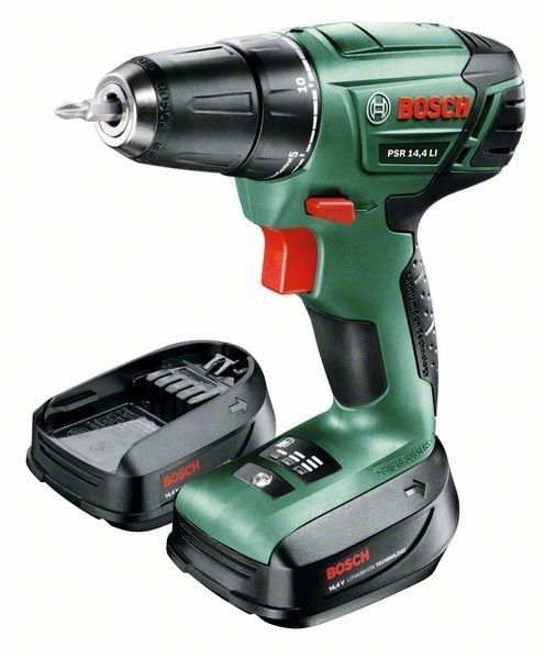 BOSCH PSR 14,4 Li (nano) AKÜLÜ VİDALAMA MAKİNESİ (ÇİFT AKÜ)