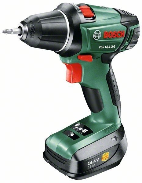 BOSCH PSR 14,4 Li-2 (nano) AKÜLÜ VİDALAMA MAKİNESİ (ÇİFT AKÜ)