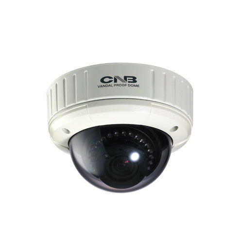 Vandalproof DC Otomatik İris Varifocal IR Dome Kamera