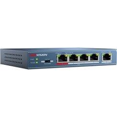 DS-3E0105P-E 5 Port Yönetilemez PoE Switch (58W)