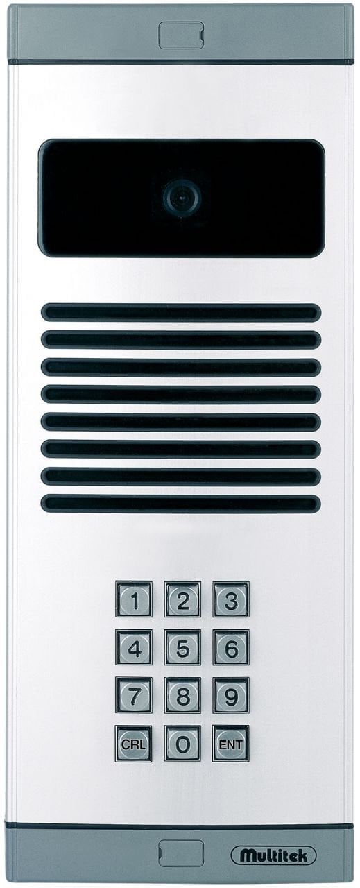 MULTITEK DYF05 (renkli) Kameralı, tuş takımlı, isimlikli kapı