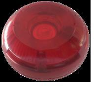 TEKNIM TFS-3193R KONVANSİYONEL YANGIN ALARM FLAŞÖRÜ,KIRMIZI