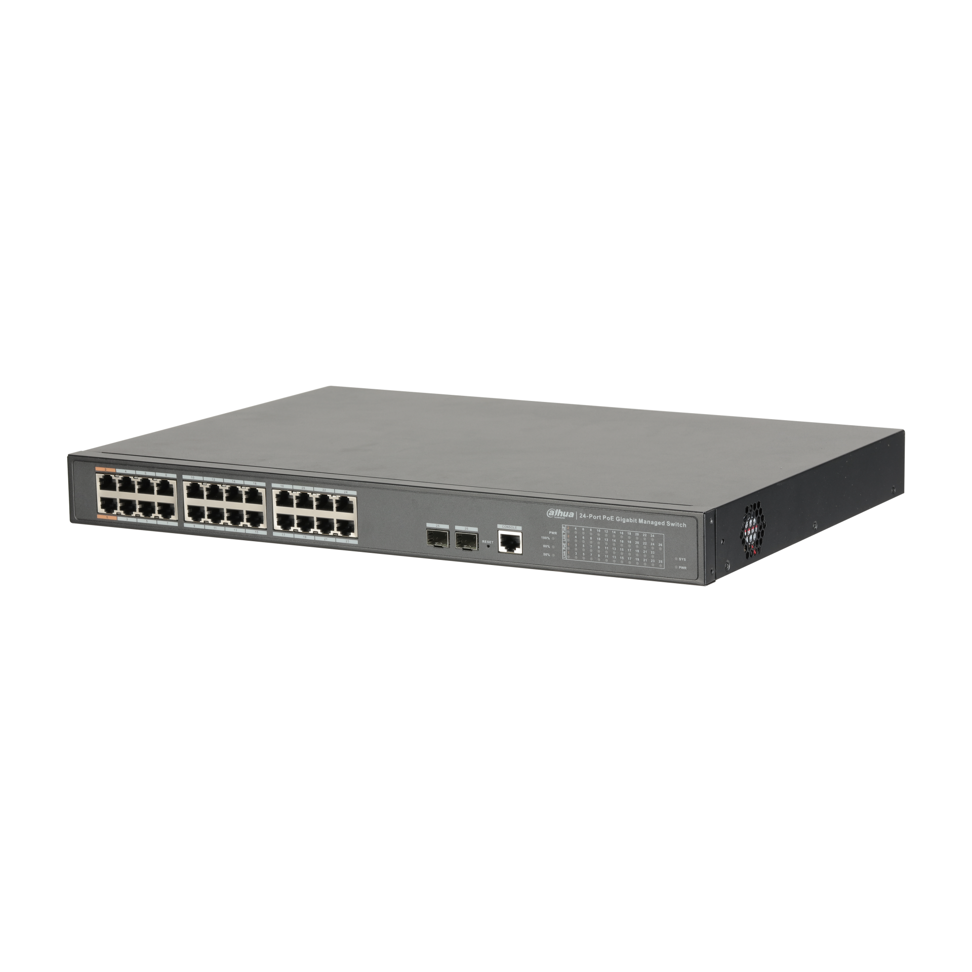 24 Port PoE Gigabit Yönetilen Switch