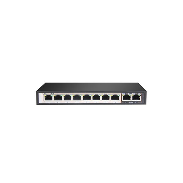 8+2 Port Full Gigabit AI PoE Switch